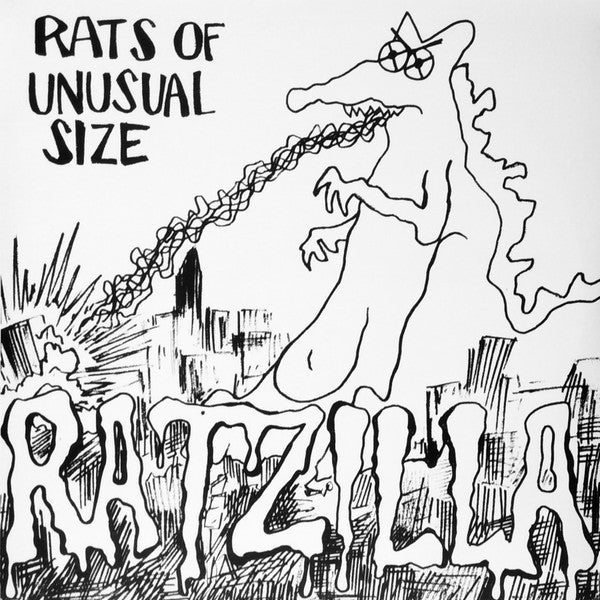 Rats Of Unusual Size : Ratzilla (LP, Album, Red)
